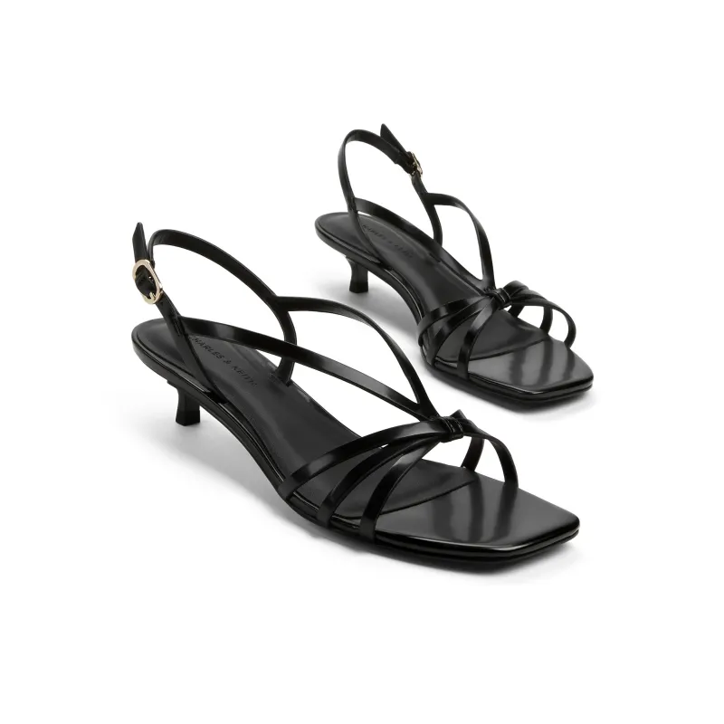 CHARLES&KEITH Small Ck One Strap Sandals 3.5cm Women's-2