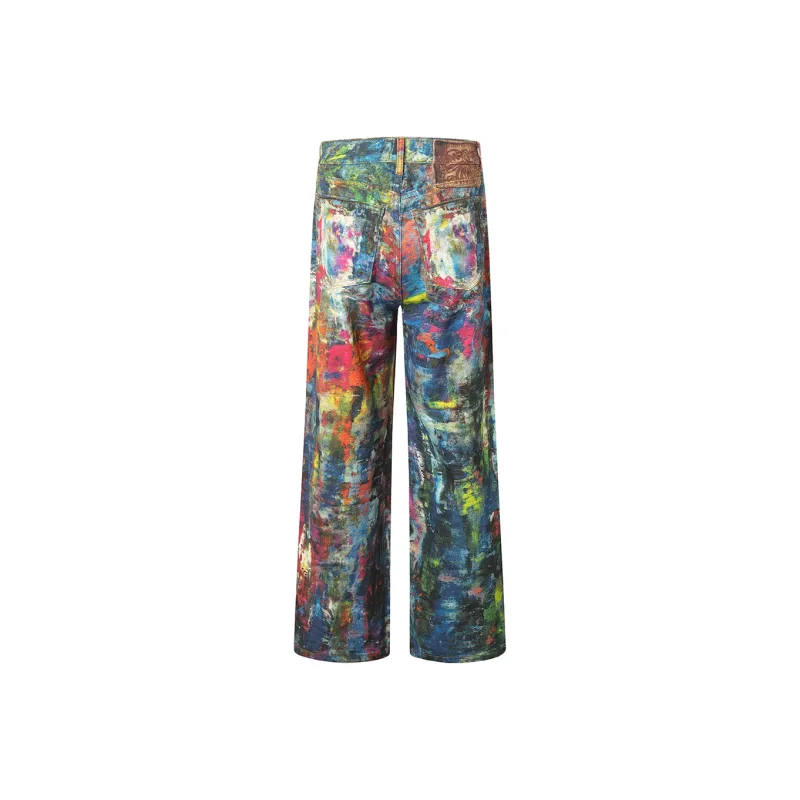 GBXM Casual Pants Unisex Rainbow-1