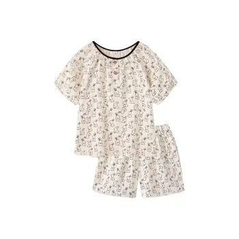 O'MESIK Pajama Set Women's Apricot
