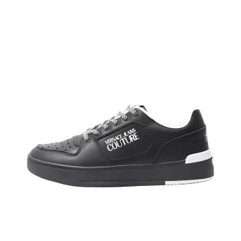 VERSACE JEANS COUTURE Low Top Skateboard Shoes Men's Black