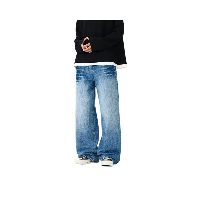 BENGEN Jeans Unisex Blue-2