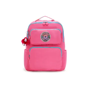 Kipling Polyamide KAGAN B Collection Backpack Women's Bubbles Pink