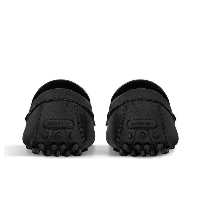 LOUIS VUITTON Hockenheim Beanie Shoes Men's Black-4