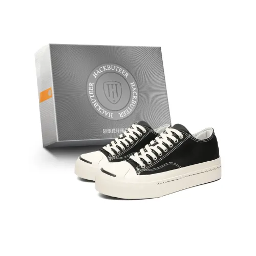 HACKBUTEER Low Top Canvas Shoes Unisex