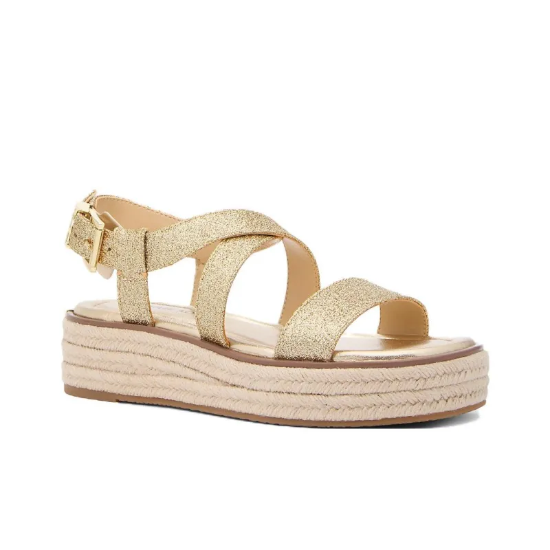 MICHAEL KORS Lynne Strap Sandals 4.4cm Women's Gold-1