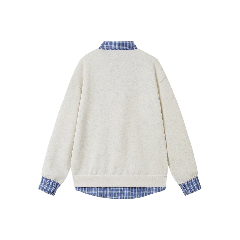 FOASIS Sweatshirts Unisex Gray-1