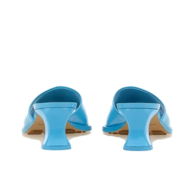 Bottega Veneta Slide Slippers Women's Blue-5