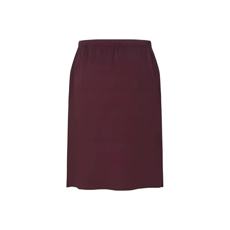 URBAN REVIVO Casual Short Skirts Women's Burgundy-1