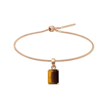 Daniel Wellington CHARMS Whisper Tiger's Eye Stone Bracelets Unisex