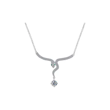 FROMLOVER 925 Sterling Silver Necklaces Women's