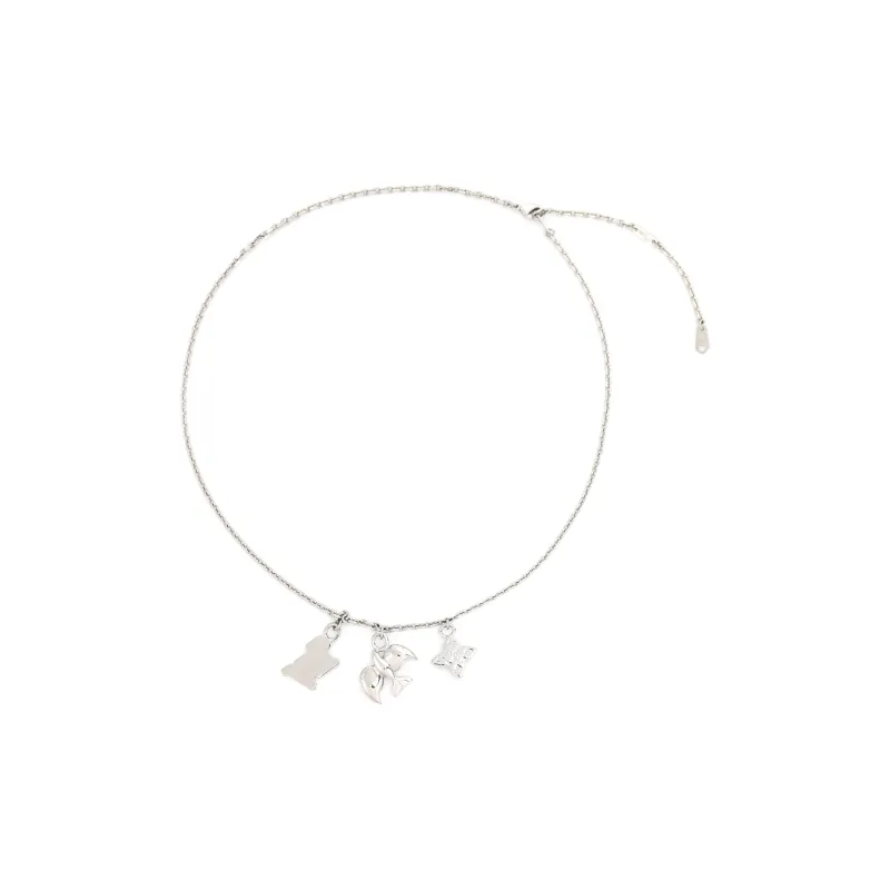 LOUIS VUITTON Metal Necklaces Men's Silver-1