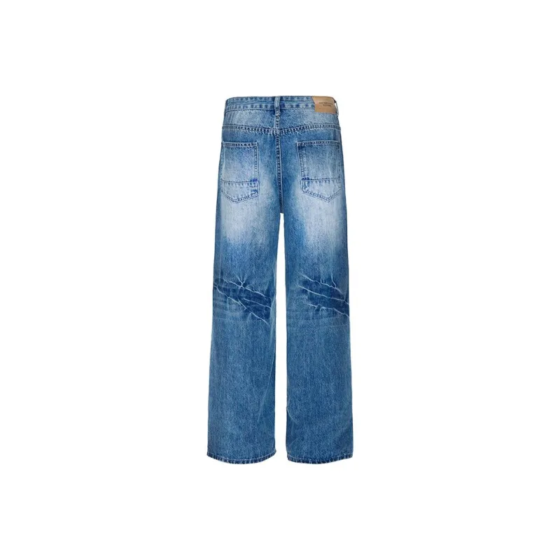 BENGEN Jeans Unisex Blue-1
