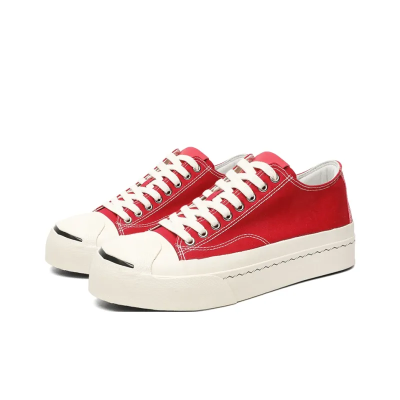 HACKBUTEER Low Top Canvas Shoes Unisex Box Included-15