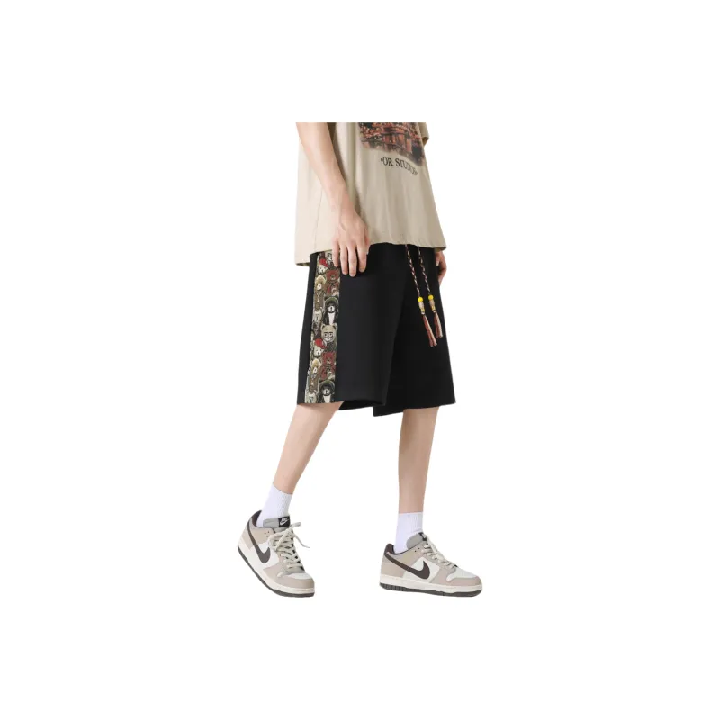 PAINT STAIN Casual Shorts Unisex-2