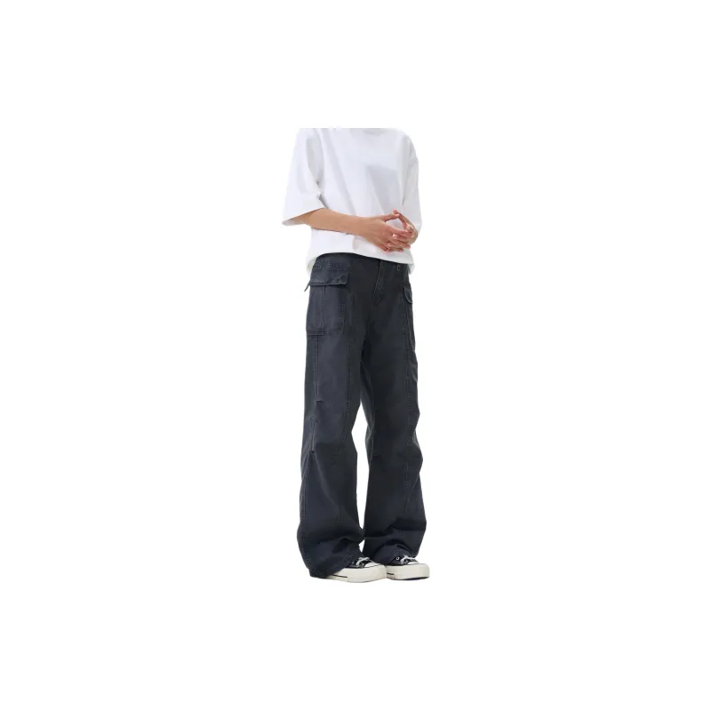 MARK WAFFLE Casual Pants Unisex-1