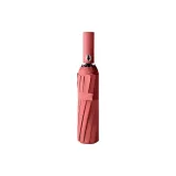 [Fully Automatic]Burgundy-Fiberglass 24-Rib Reinforcement+Rainproof Sun Protection