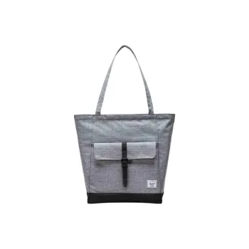 Herschel EcoSystem™ 600D Fabric Tote Bag, Shopping Bag, Shoulder Bag Regular Unisex Gray