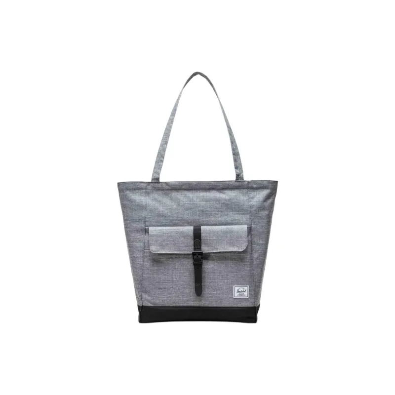 Herschel EcoSystem™ 600D Fabric Tote Bag, Shopping Bag, Shoulder Bag Regular Unisex Gray-0
