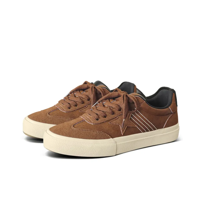 OUGLEMEN Slip Resistant Cushioning Impact Resistance Abrasion Resistant Low Top Skateboard Shoes Men's Box-13