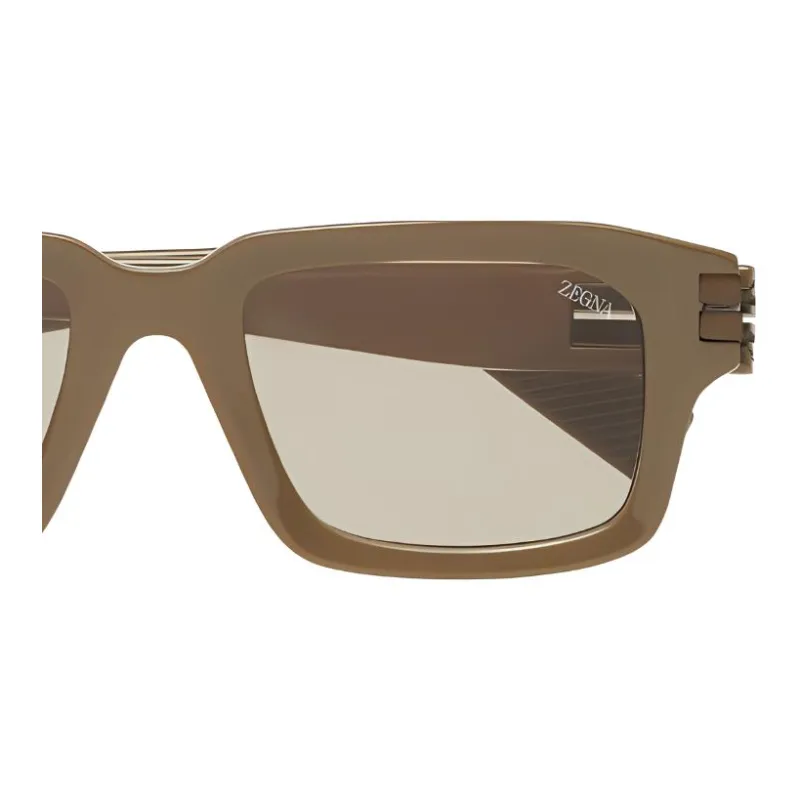 Ermenegildo Zegna Square frame Sunglasses-2
