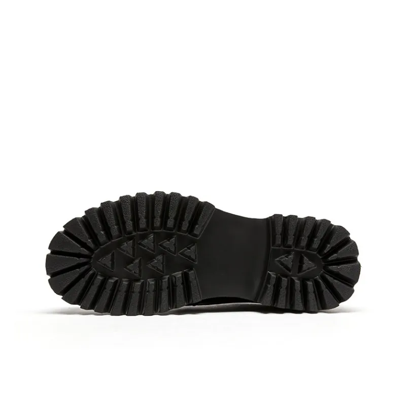 RED DRAGONFLY Big Head Leather Shoes Men's Casual Shoes Men's-5