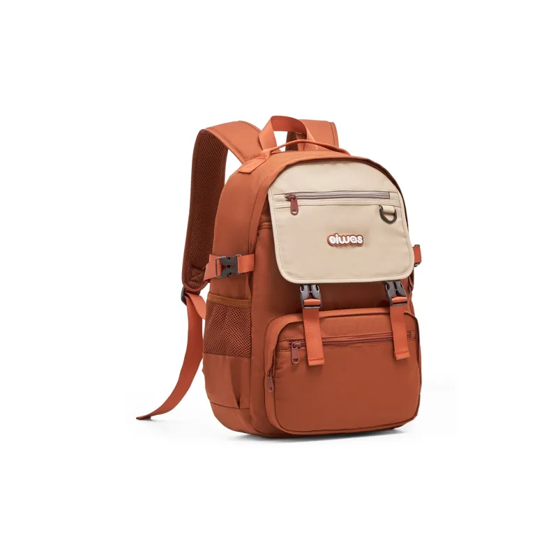 OIWAS Fabric Backpack Regular Unisex Multicolor-19