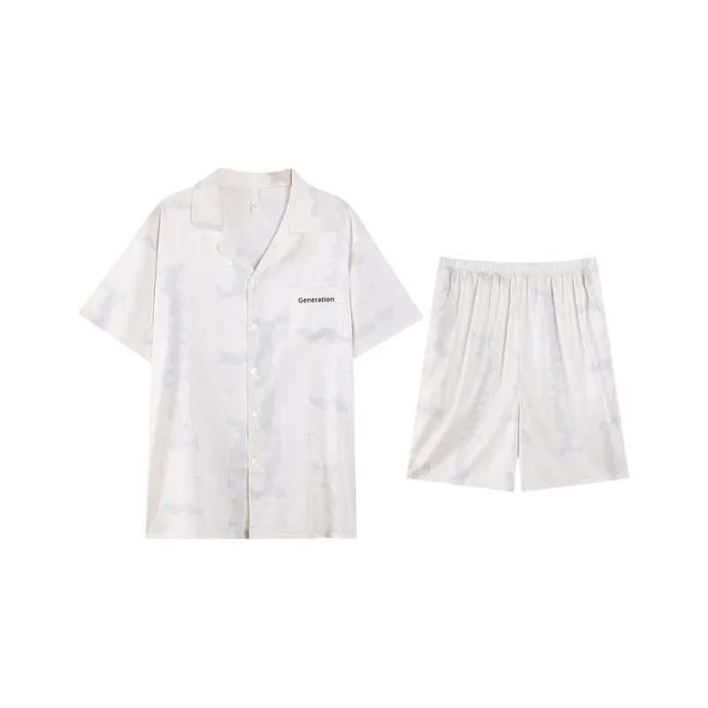 Good Fortune Pajama Set Men's Image Color-0
