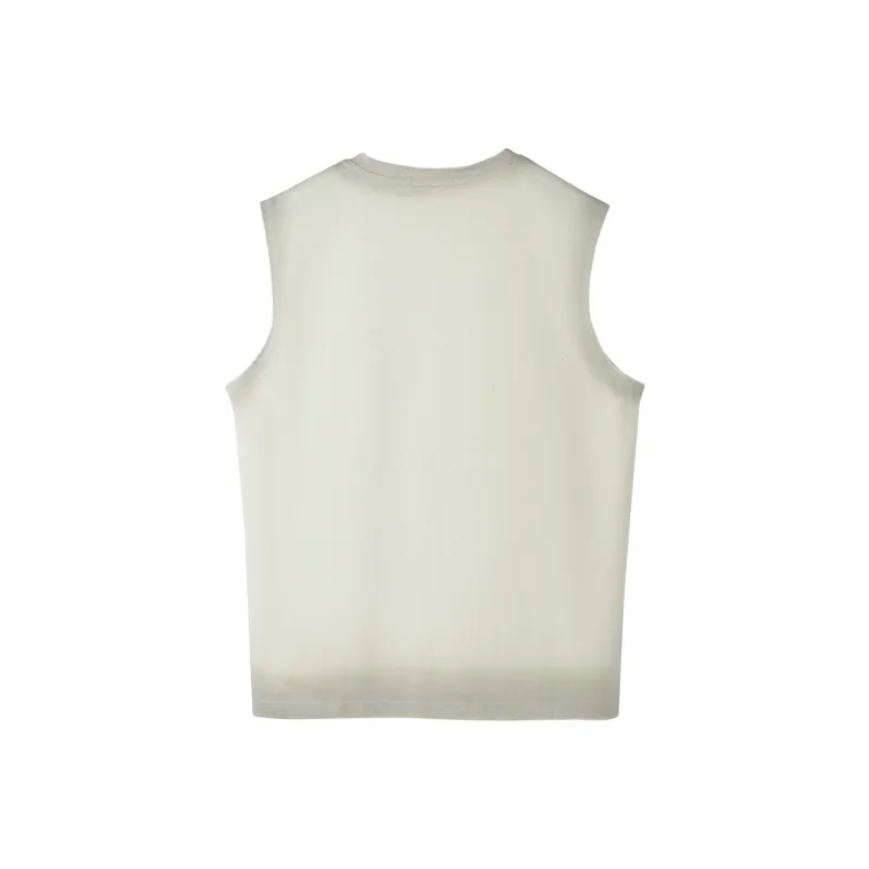 HLA Tank Tops Men's Beige Apricot Pattern 23-1