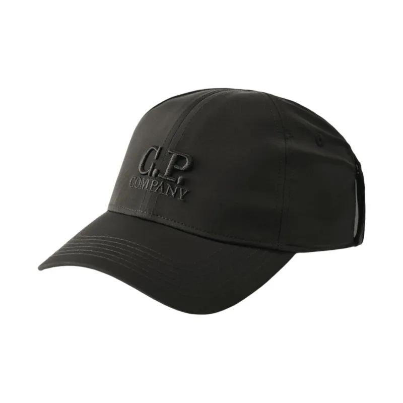 C.P.Company Chrome R Goggle Baseball Cap-4