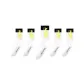 5 White Green