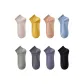 [8-Pack, 100% cotton, Odor-Resistant, Moisture-Wicking]Beige+Ginger Yellow+Orange+Light Blue+Army Green+Dark Gray+Cerulean+Black