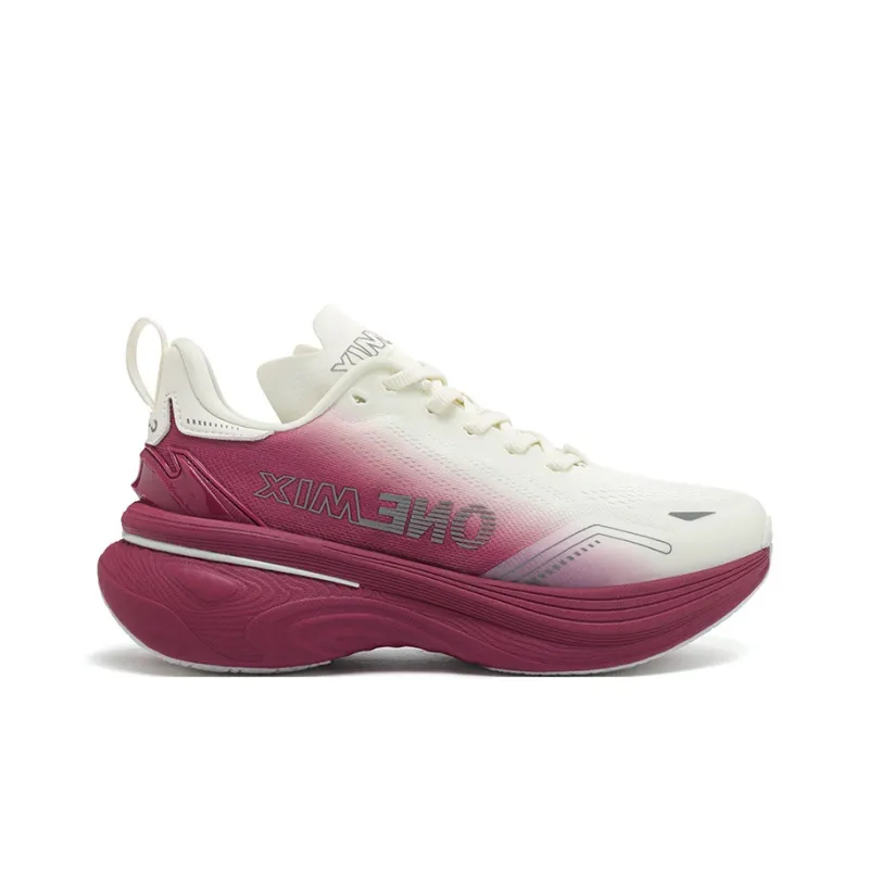 ONEMIX Beluga Whale Running Shoes Unisex White Brown Bear-1
