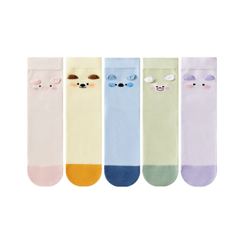 Caramella Mid Calf Socks Women's 5 Pack-0