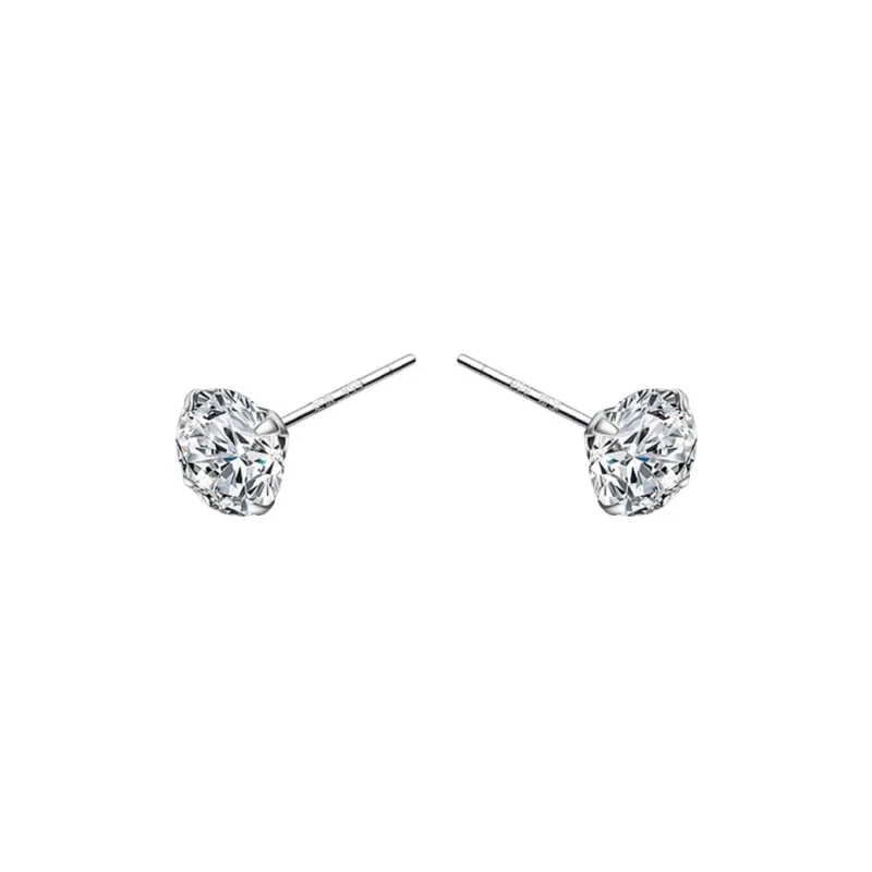 SUYG S999 Fine Silver Stud Earrings Women's-11