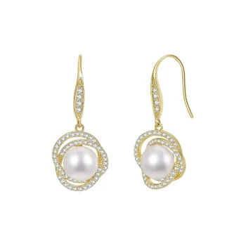 MCK Copper Alloy Earrings Women's
