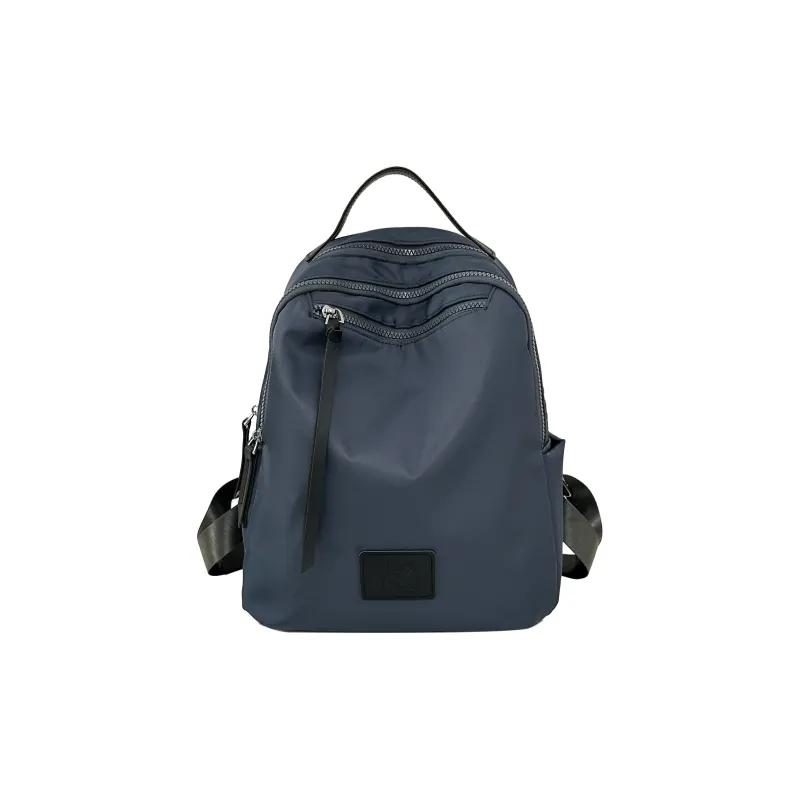 LUVISTRUE Nylon Backpacks Regular Unisex Ecru/Black Gray/Khaki-8
