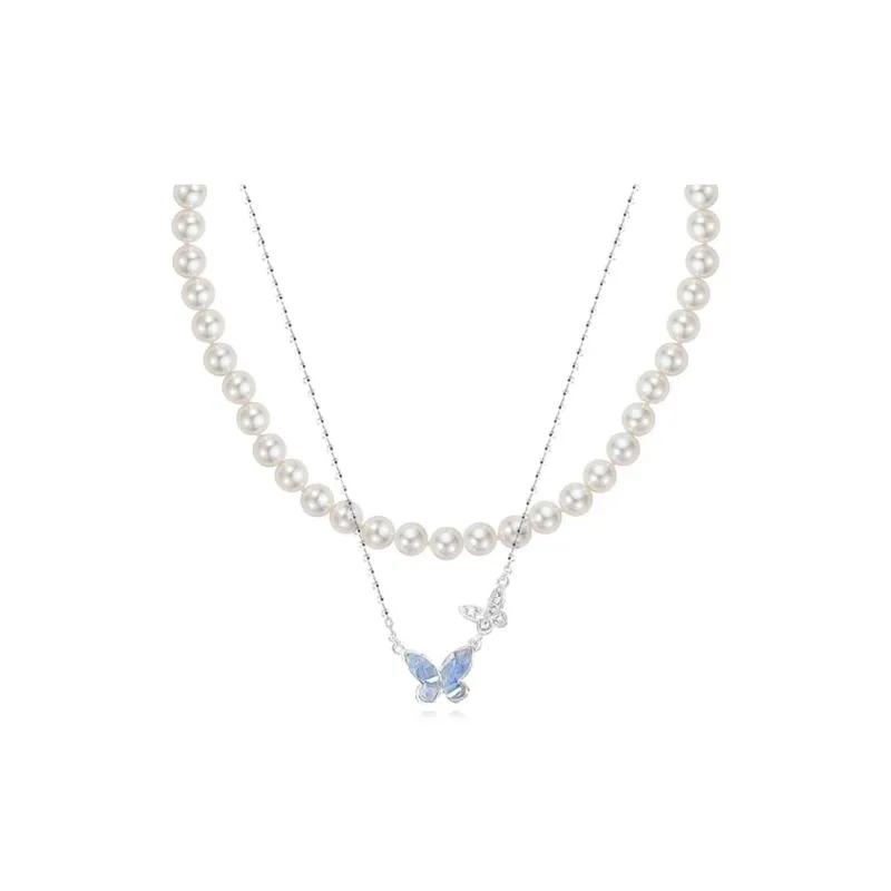 Asia Star Alloy Necklaces Women's-4