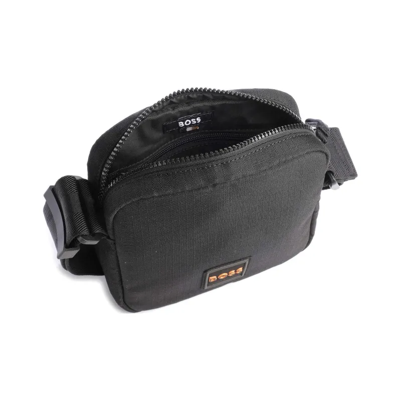 BOSS Polyester Crossbody Bag, Shoulder Bag Men's Black-2