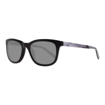 ESPRIT Plastic Polycarbonate Resin Square Sunglasses Men's Black
