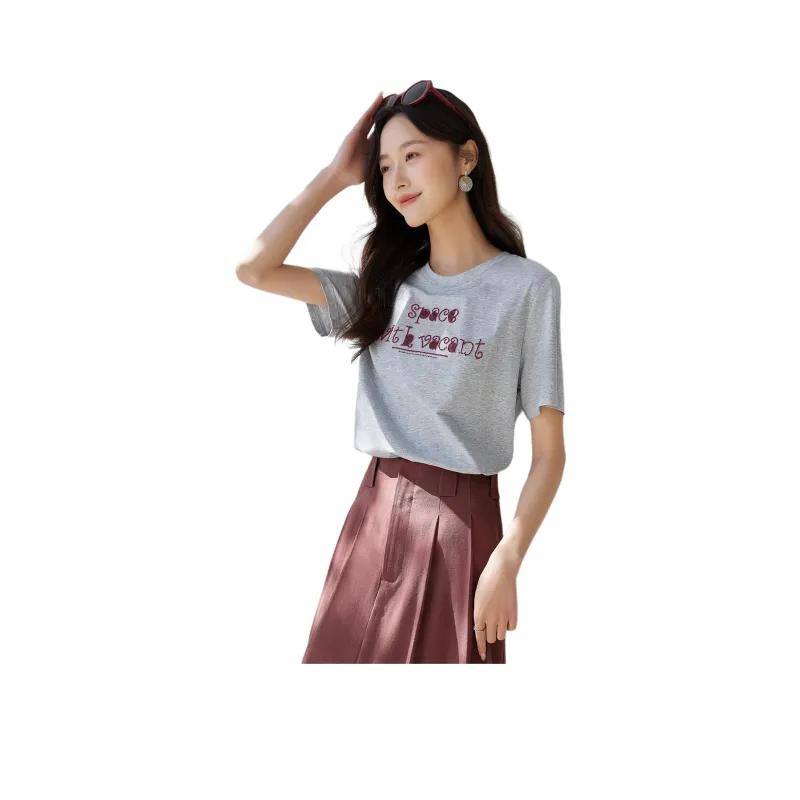 OUNIXUE T Shirts Women's-2