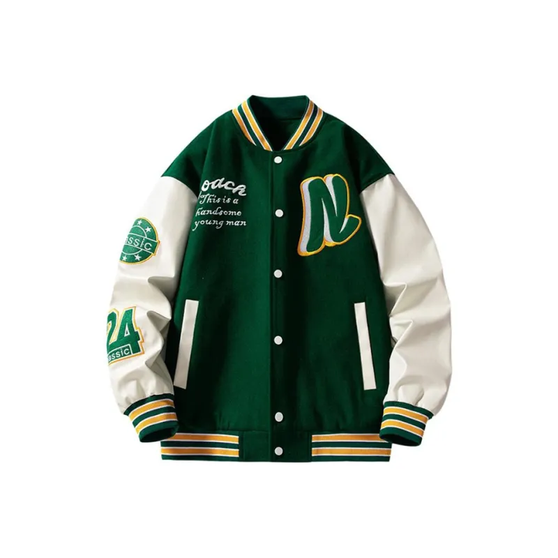 ROBINHOOD Baseball Jacket Unisex Black-13