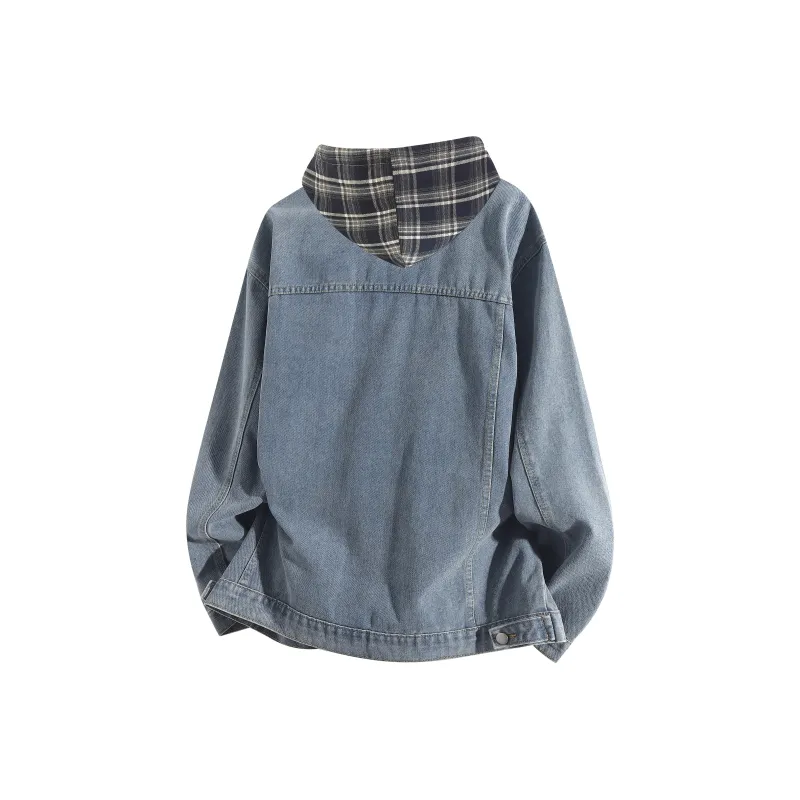 OGEK Denim Jacket Unisex Washed Yellow Mud-3