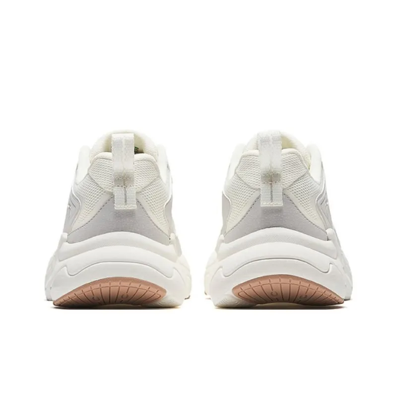 Anta Pulse Slip Resistant, Abrasion Resistant, Breathable Low Top Casual Shoes Men's White Gray-3