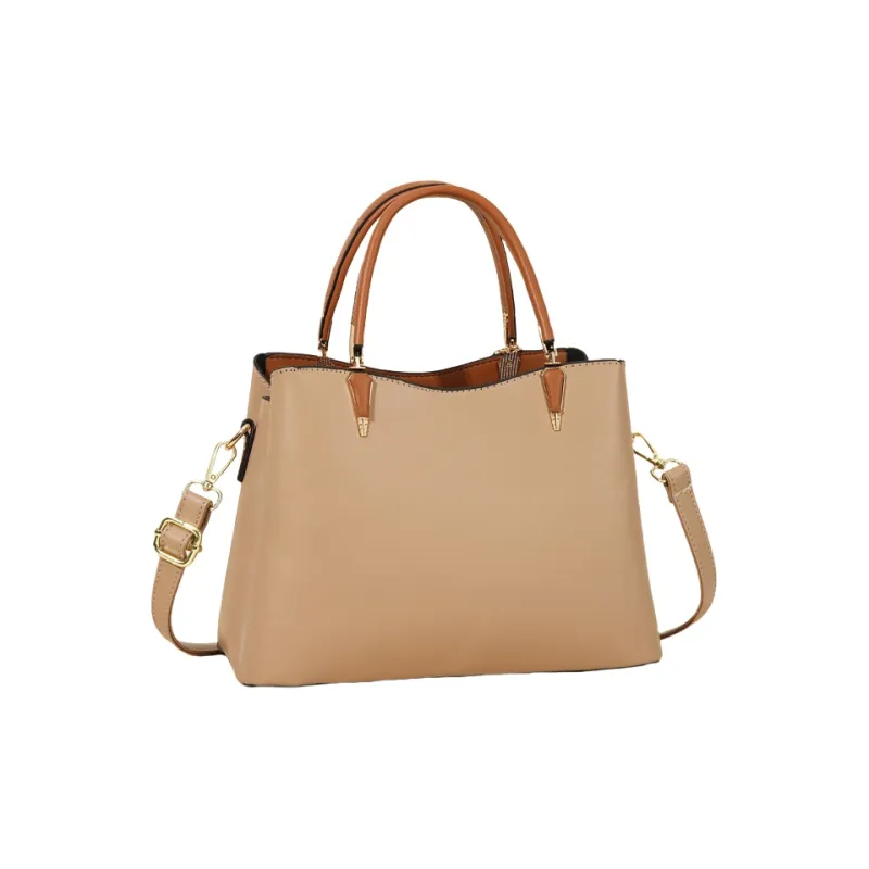 Weymond Leather Handbag Regular Women's Multicolor-8