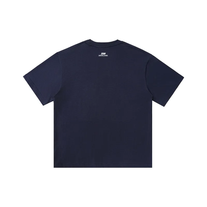 ZMOH T-Shirt Unisex Linen Brown-9