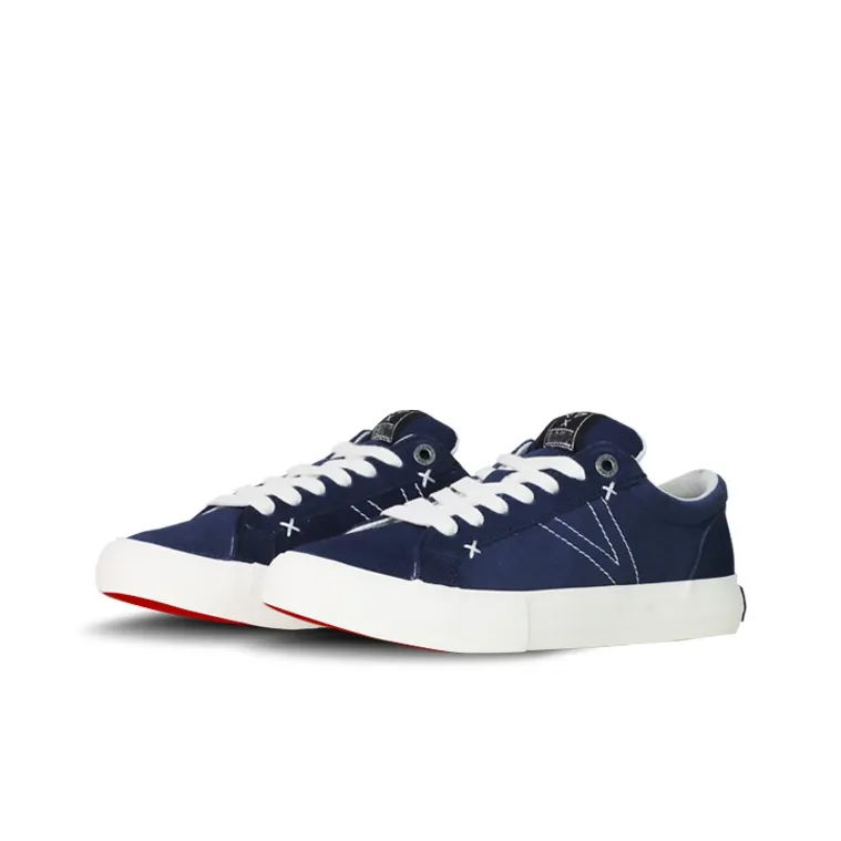 X JIMSUN Coverage, Balance, And Breathability Low Top Skateboard Shoes Unisex Blue-1