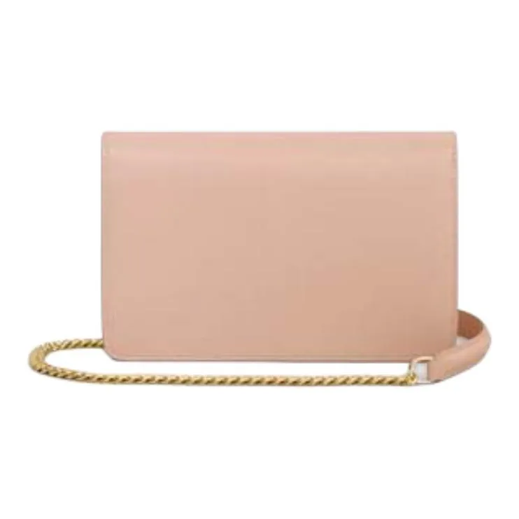 CELINE Margo Calfskin Shoulder Bag Women's Pink-2