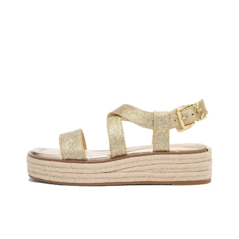 MICHAEL KORS Lynne Strap Sandals 4.4cm Women's Gold-0