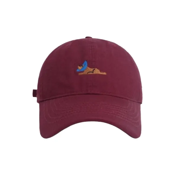 SLEEPYWALK Cotton Baseball Caps Unisex-4
