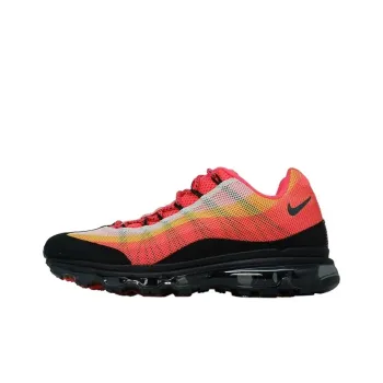 Nike Air Max 95 Anti Slip Wear Resistant Low Top Running Shoes Unisex Orange Red